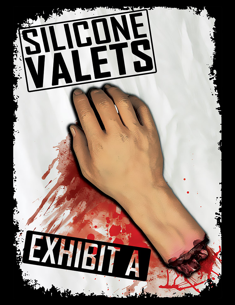 Silicone Valets Exhibit A design graphic tee