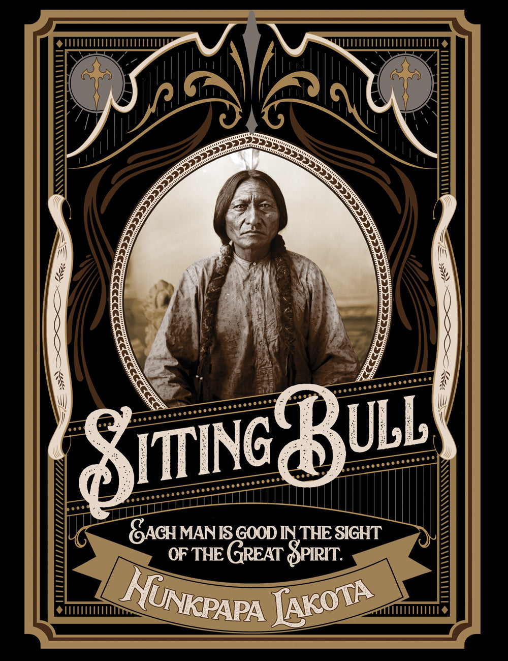 Hunkpapa Lakota Sitting Bull T-Shirt