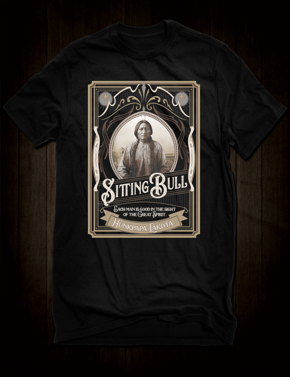 Indian Chief Sitting Bull T-Shirt