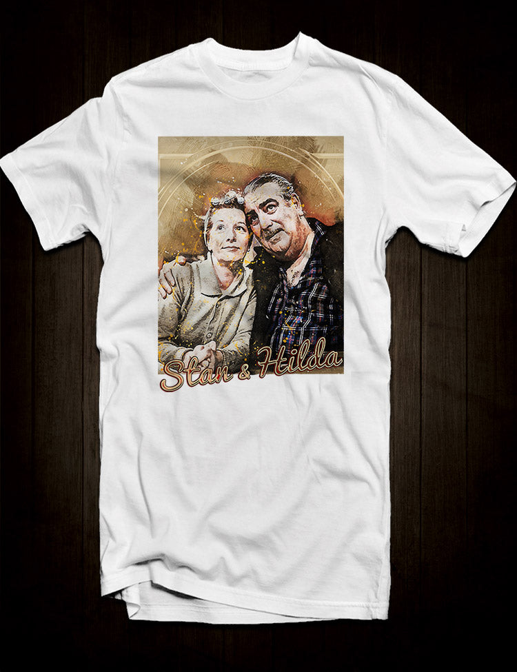 Coronation Street T-Shirt Stan And Hilda Ogden