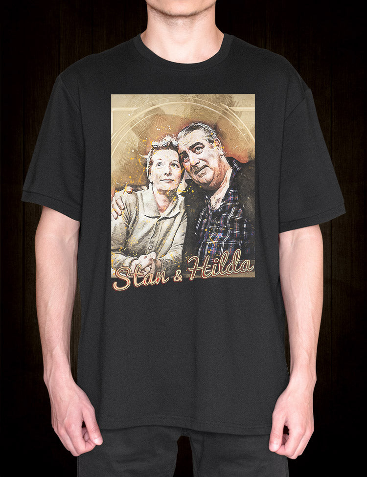 Classic Soap Opera T-Shirt Stan And Hilda Ogden