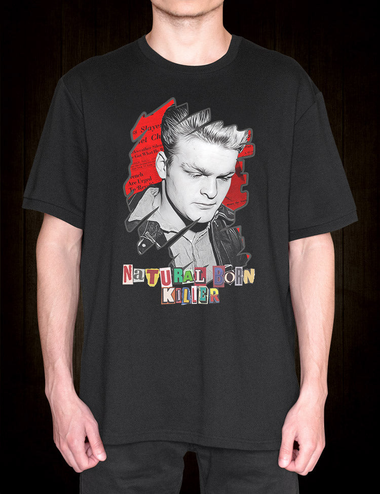 True crime shirt featuring Charles Starkweather