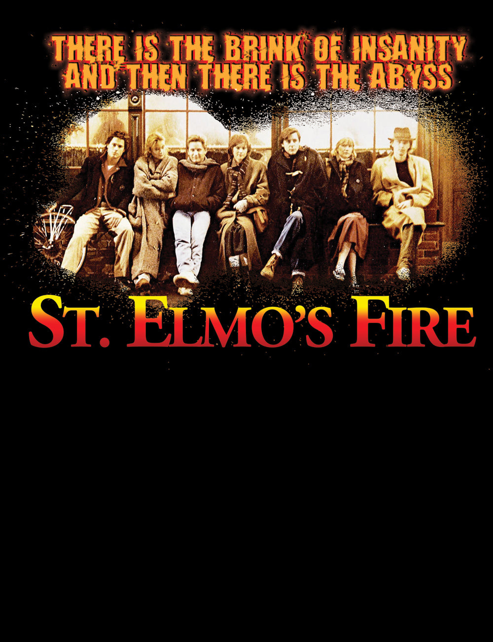 St Elmo's Fire TShirt Hellwood Outfitters