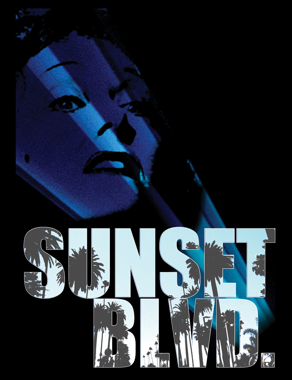 Classic Film Noir Sunset Blvd T-Shirt Billy Wilder