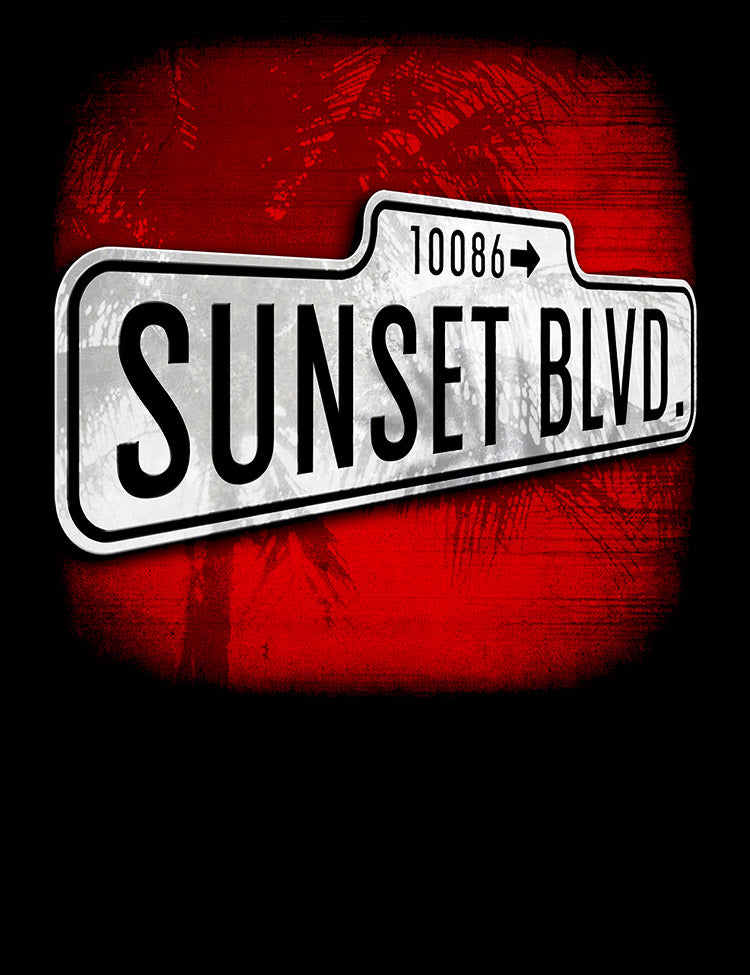 Classic Film Noir T-Shirt Sunset Blvd