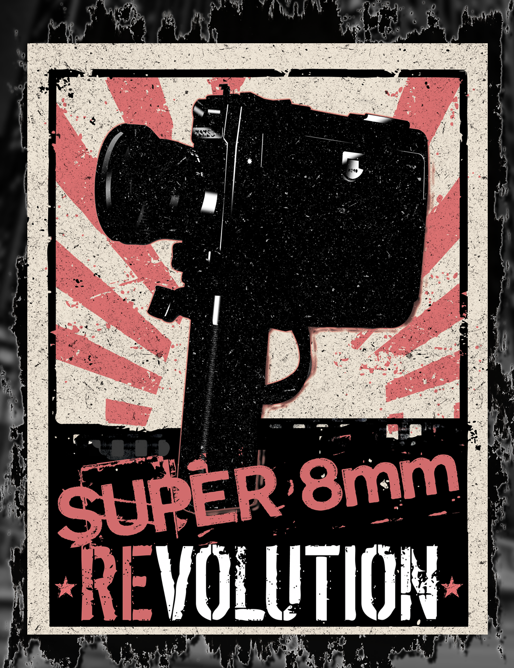 Super8 Revolution Tee Design