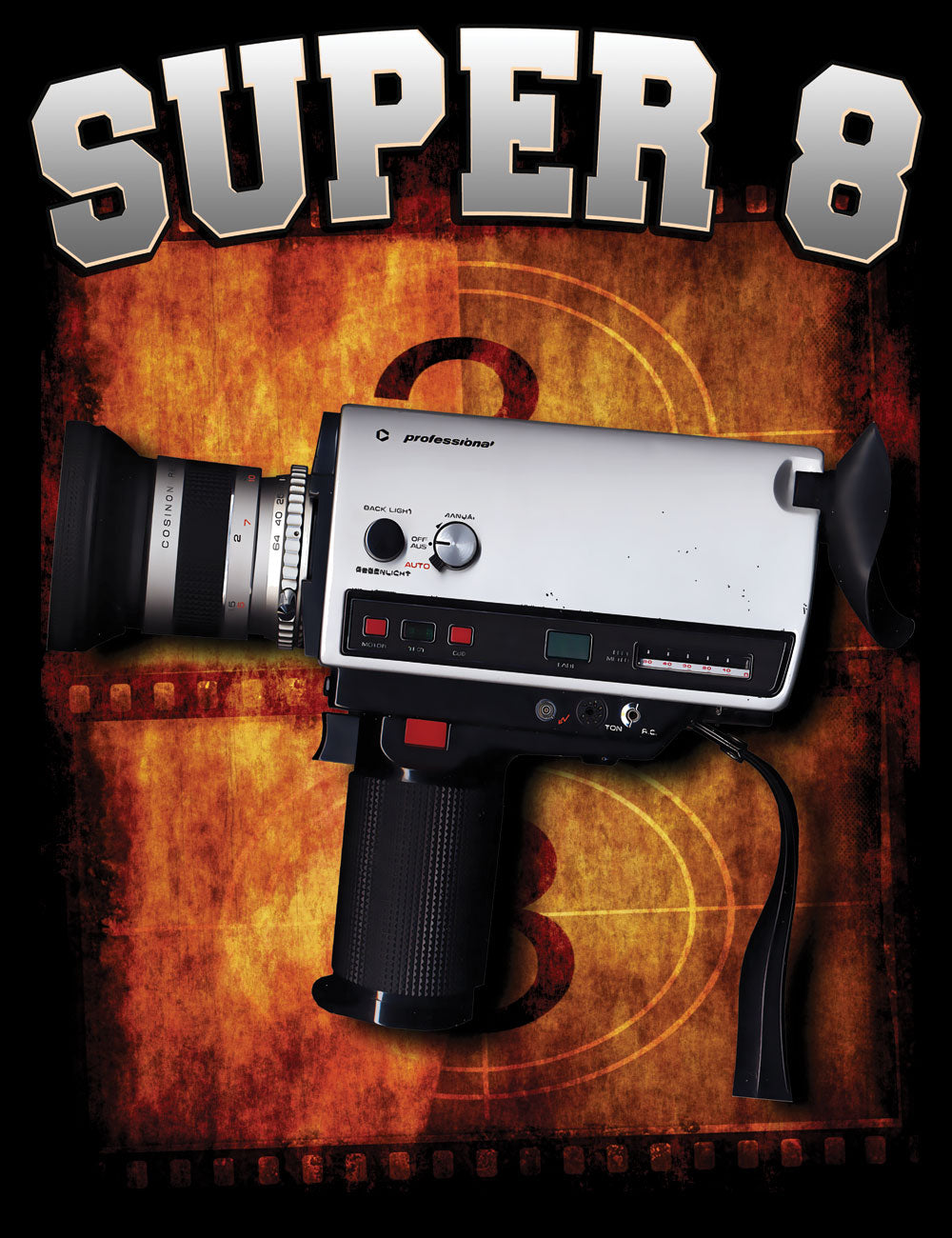 Super8mm T-Shirt For Filmmakers