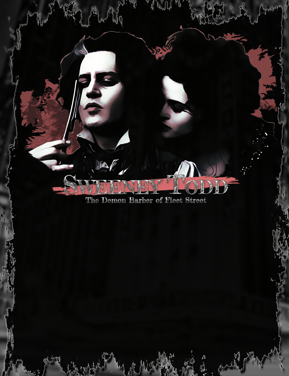 Sweeney Todd Tee Design