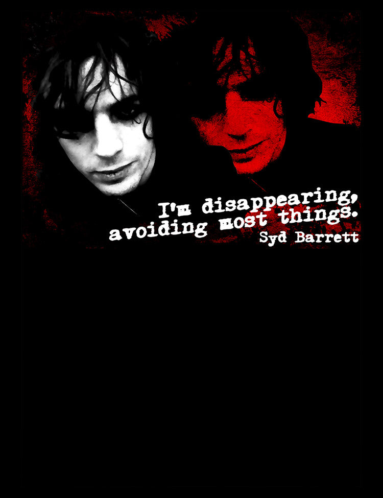 Syd Barrett Pink Floyd Lyric T-Shirt
