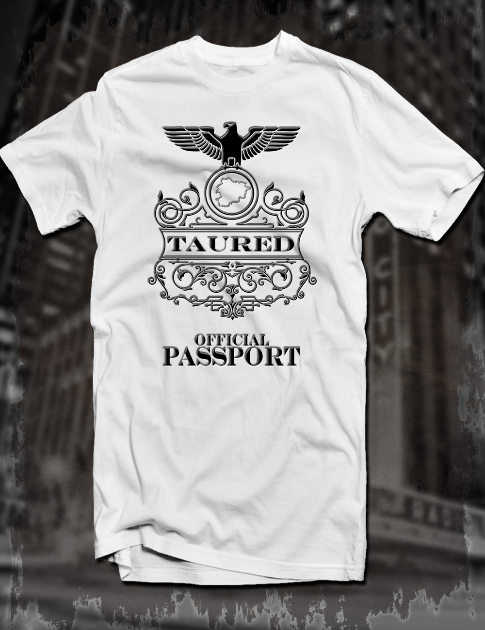 White The Man From Taured Tee