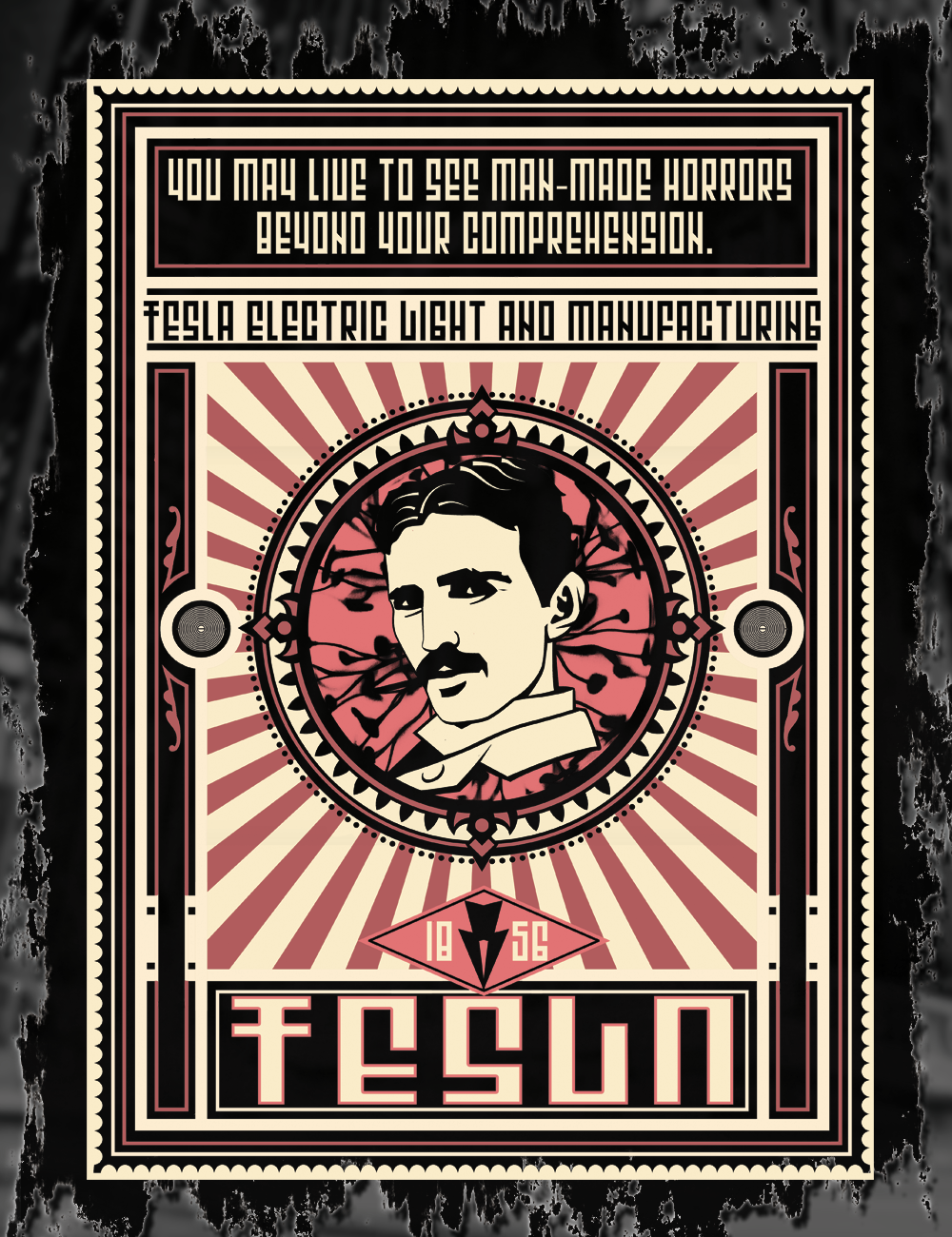 Nikola Tesla Electric Light And Manufacturing T-Shirt