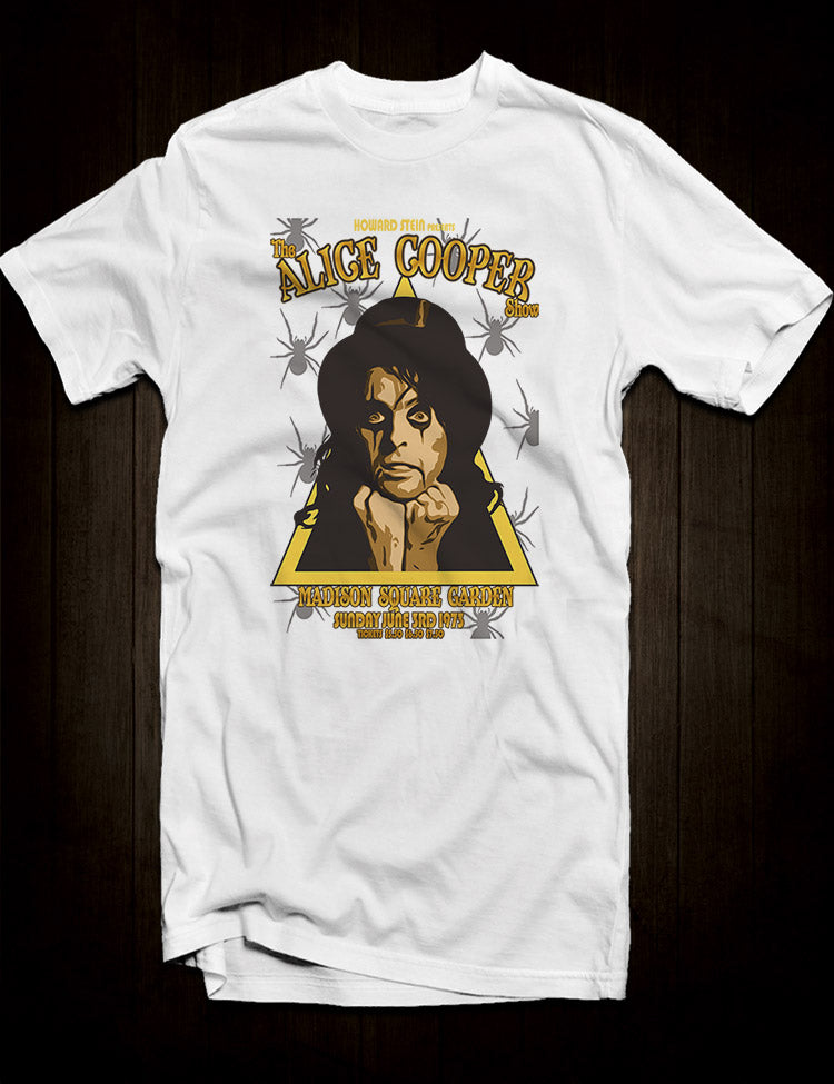 White Alice Cooper T-Shirt