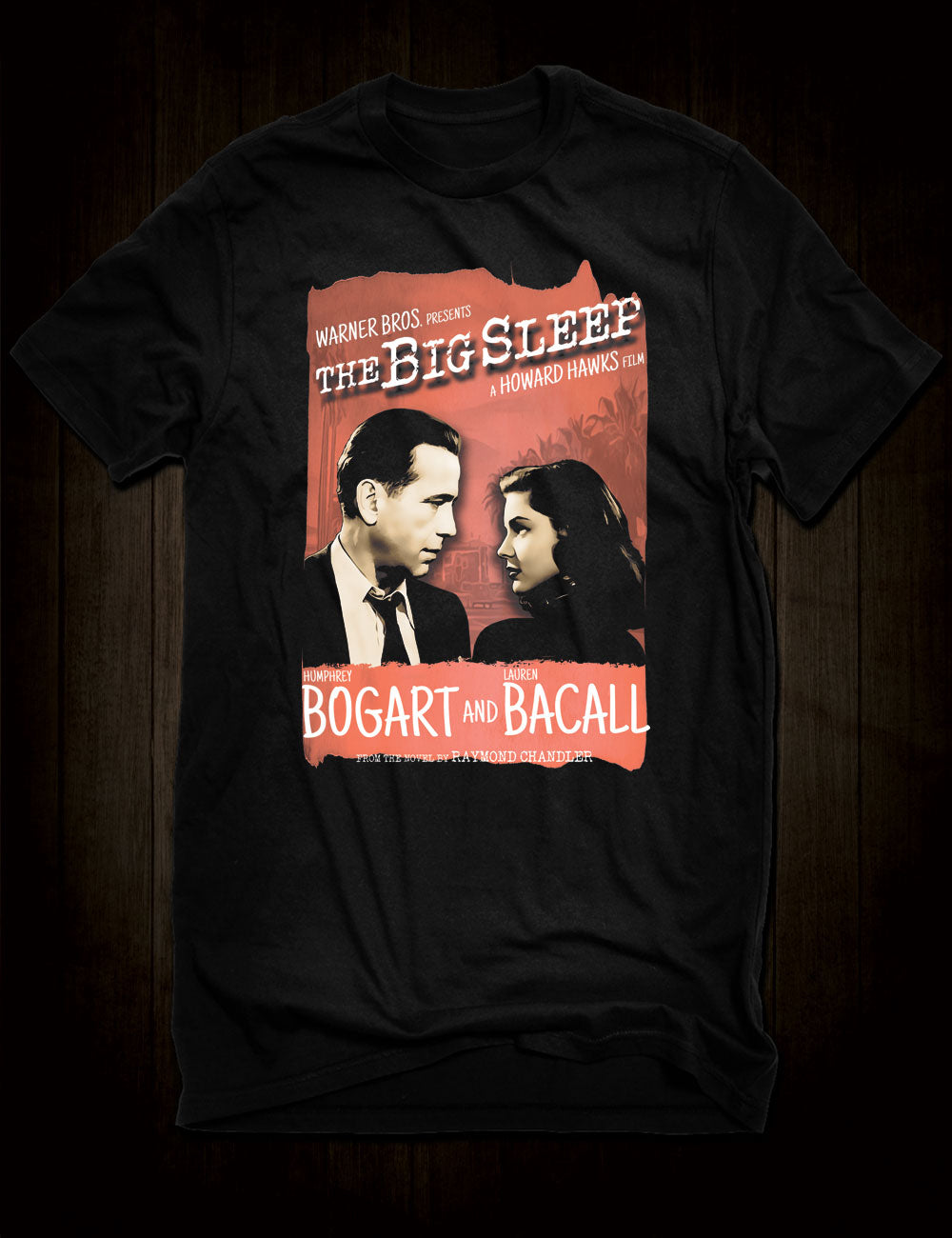 Classic Film Noir T-Shirt The Big Sleep