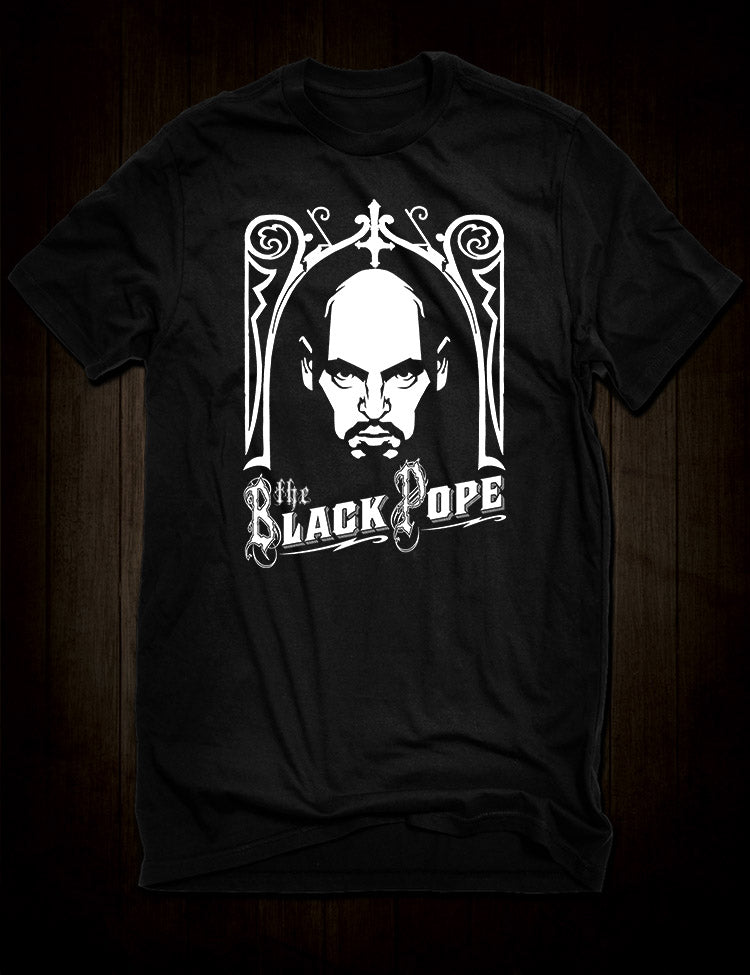 The Black Pope Anton Szandor LaVey T-Shirt