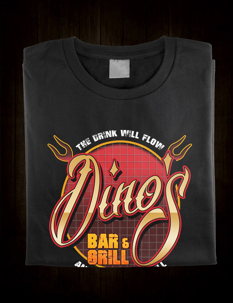 Thin Lizzy Dino's Bar And Grill T-Shirt
