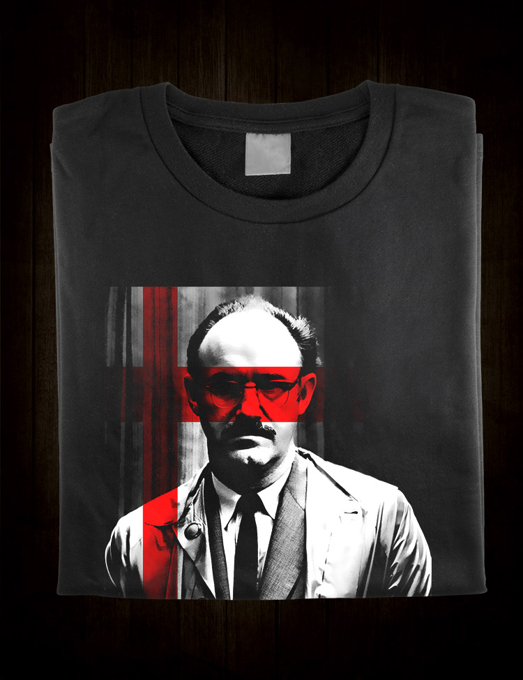 1970s paranoia cinema Gene Hackman illustration