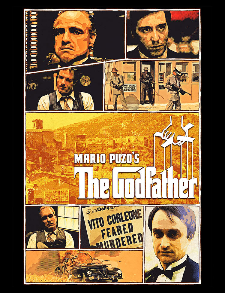 Mario Puzo The Godfather T-Shirt