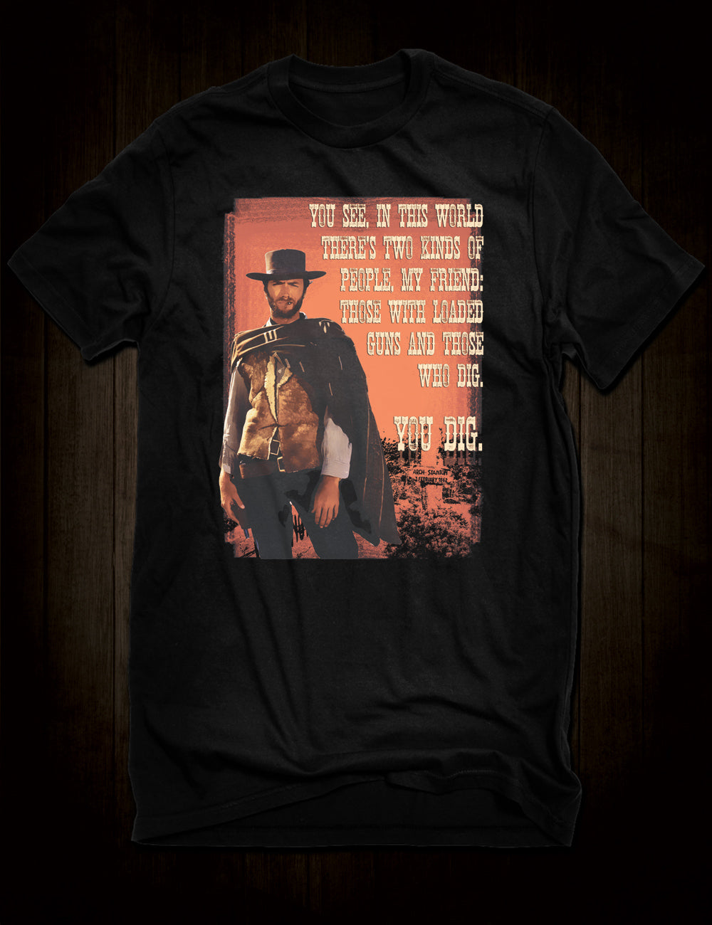 The Good The Bad And The Ugly T-Shirt Clint Eastwood