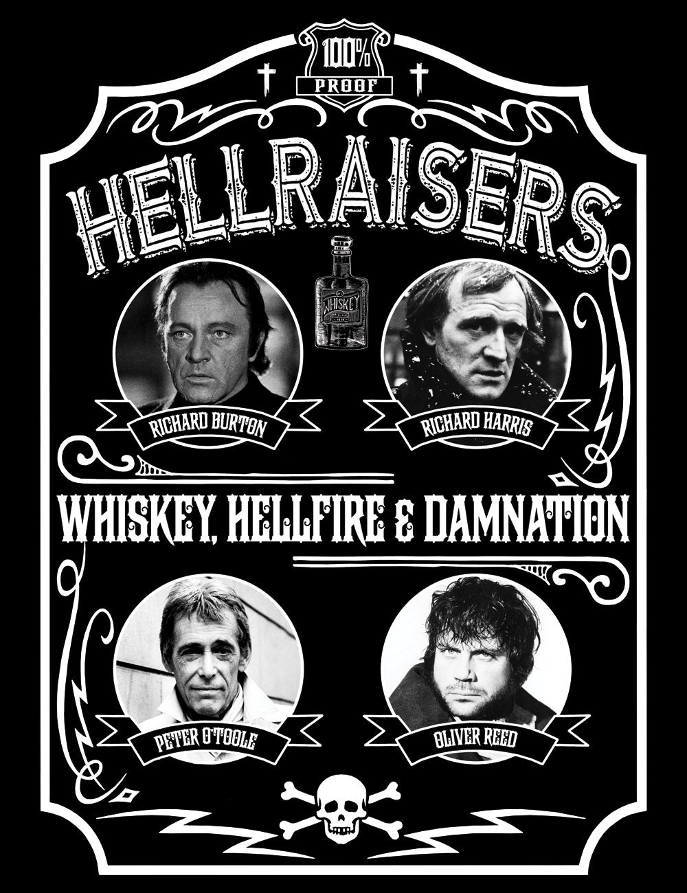 Burton Reed O'Toole Harris Hellraisers T-Shirt