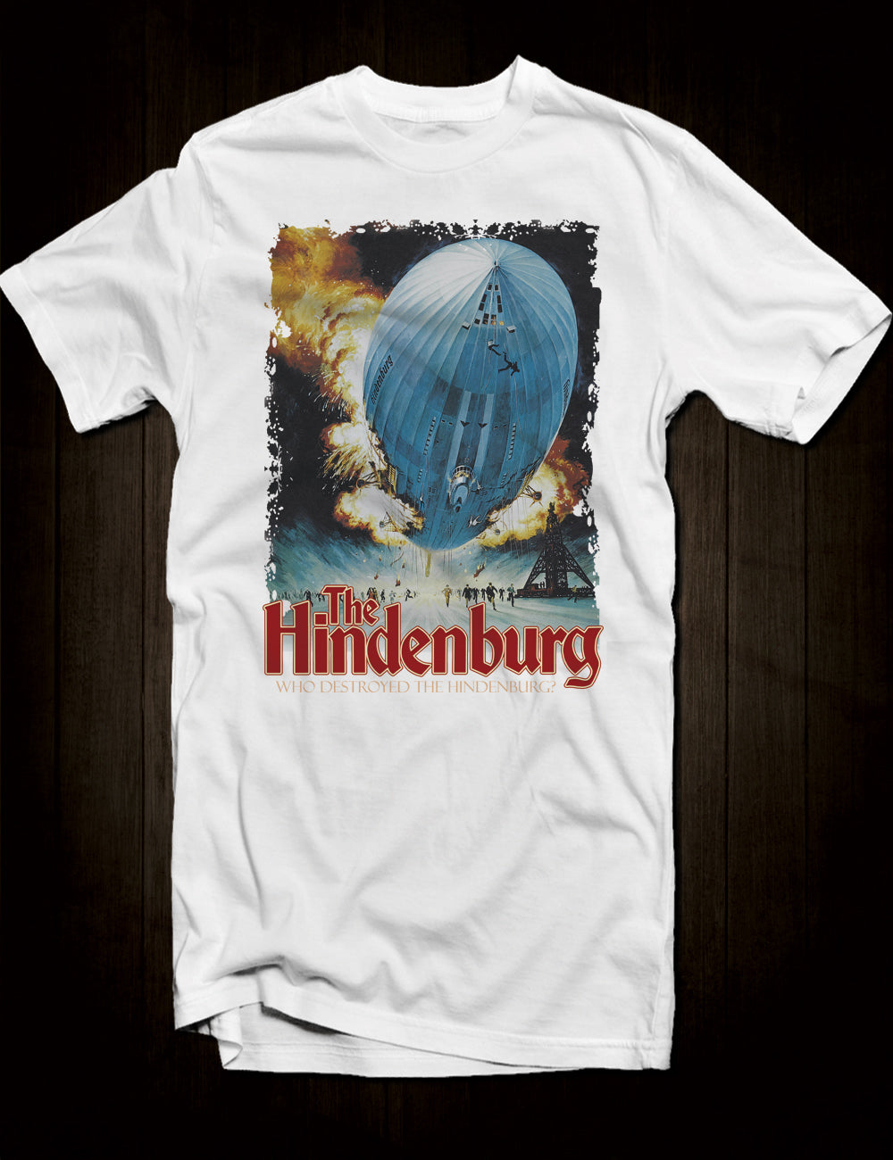 White The Hindenburg Film T-Shirt
