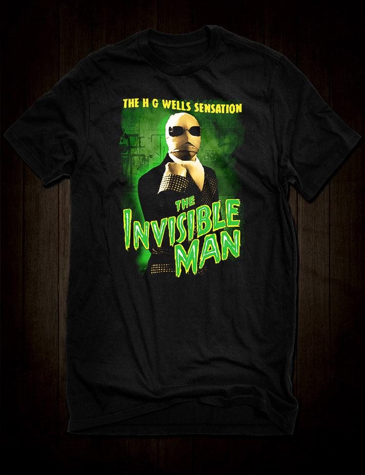 Claude Rains The Invisible Man Film T-Shirt