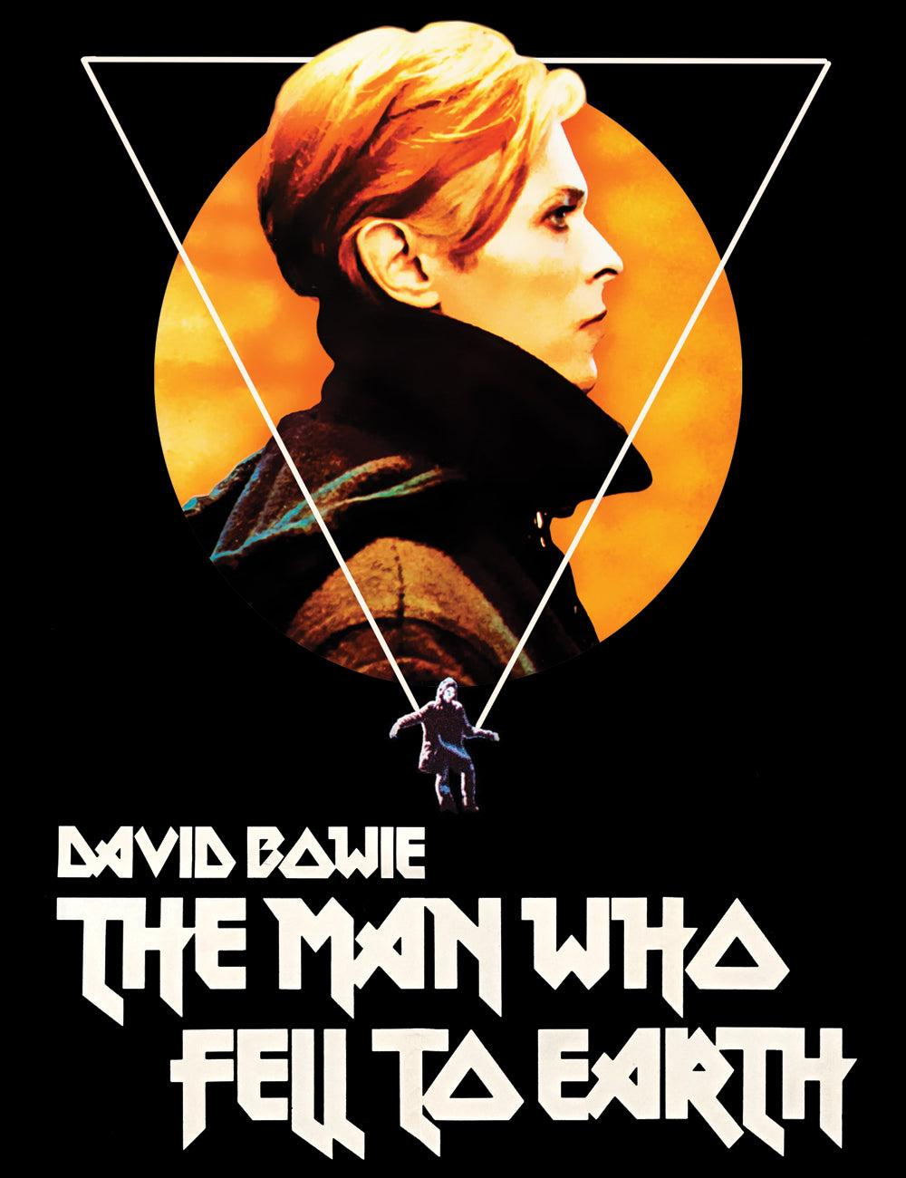 The Man Who Fell To Earth David Bowie Cult Movie T-Shirt