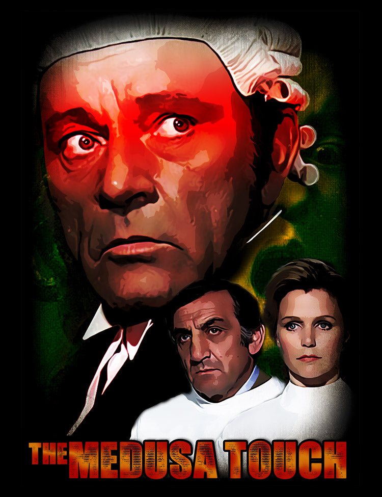 Richard Burton Lee Remick Lino Ventura The Medusa Touch T-Shirt