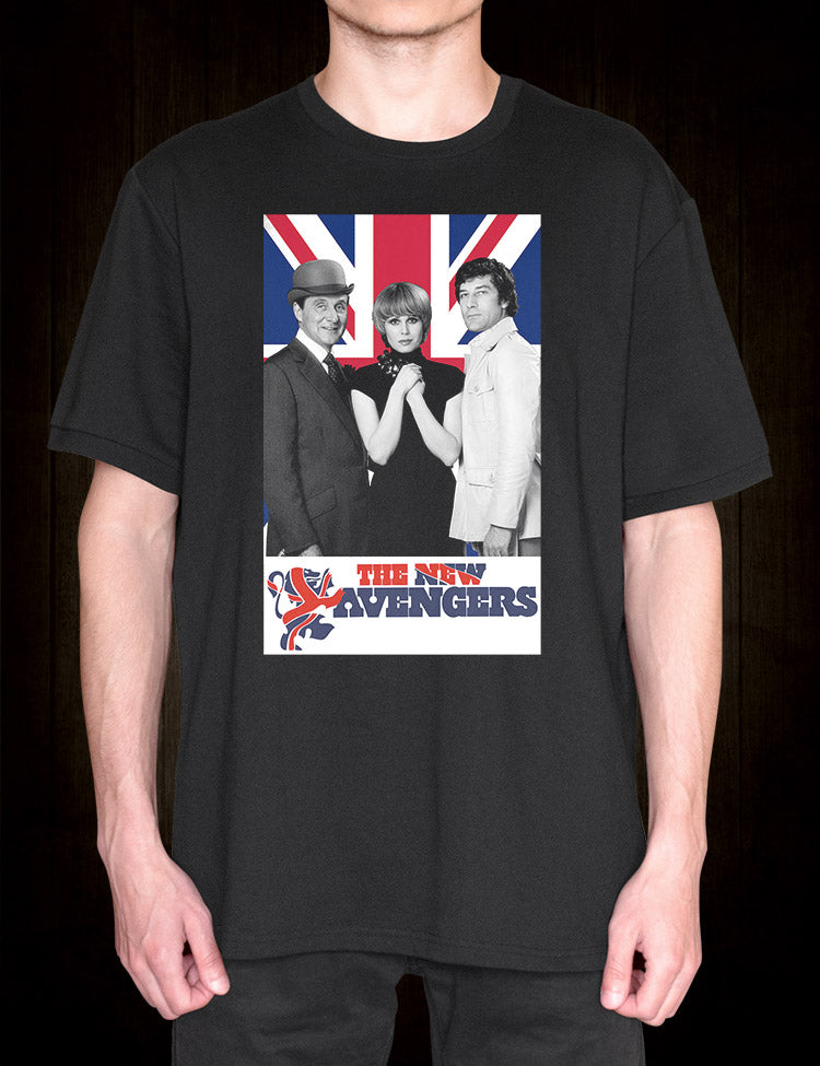 Classic TV Show T-Shirt The New Avengers