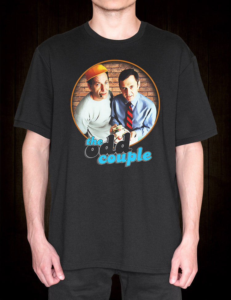 Relive the classic sitcom with this The Odd Couple inspired t-shirt