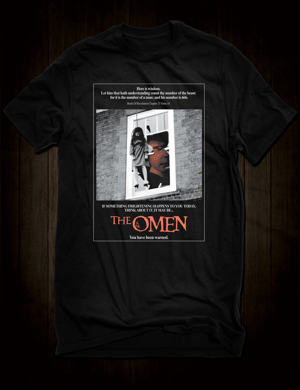 The Omen Horror Movie Poster T-Shirt Nanny