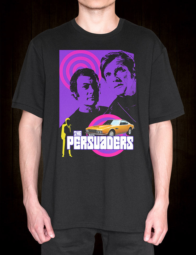 Roger Moore Tony Curtis The Persuaders T-Shirt