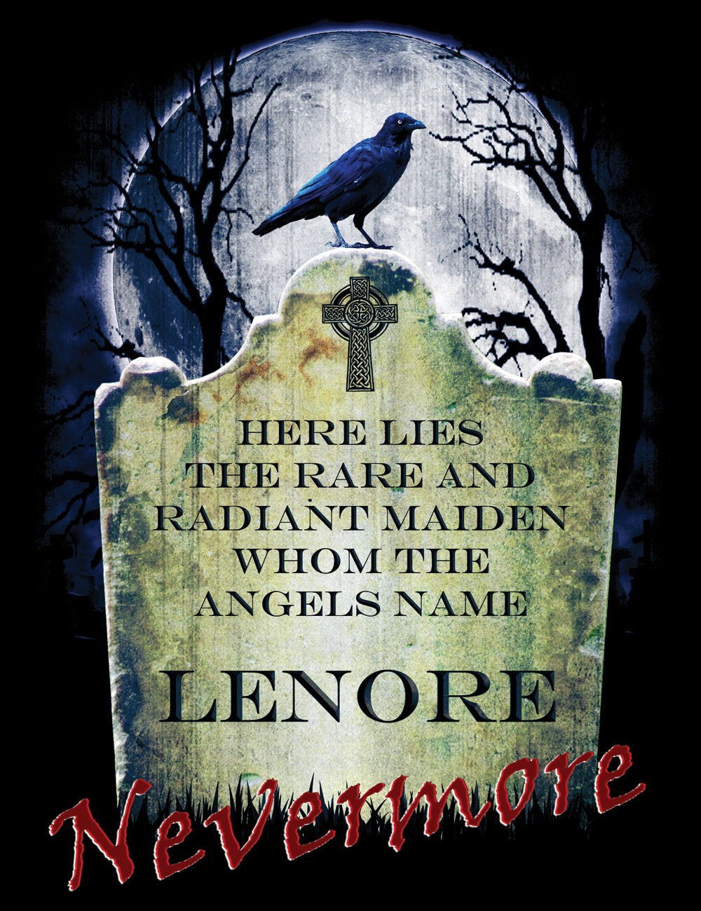 Nevermore Edgar Allan Poe's The Raven T-Shirt