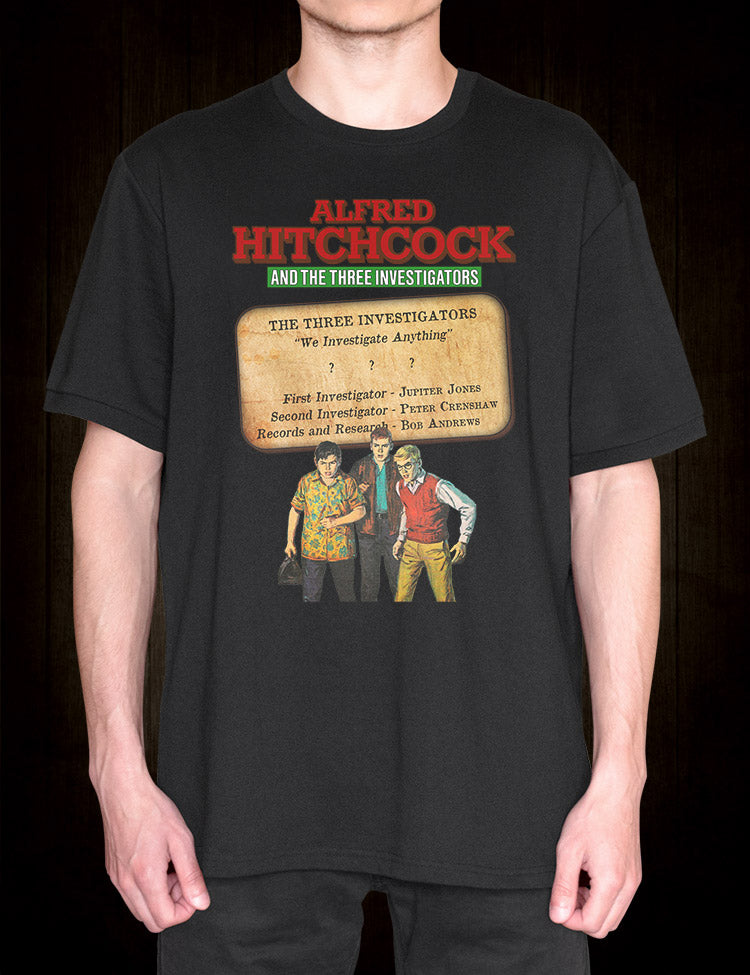 Cult Novel T-Shirt The Three Investigators