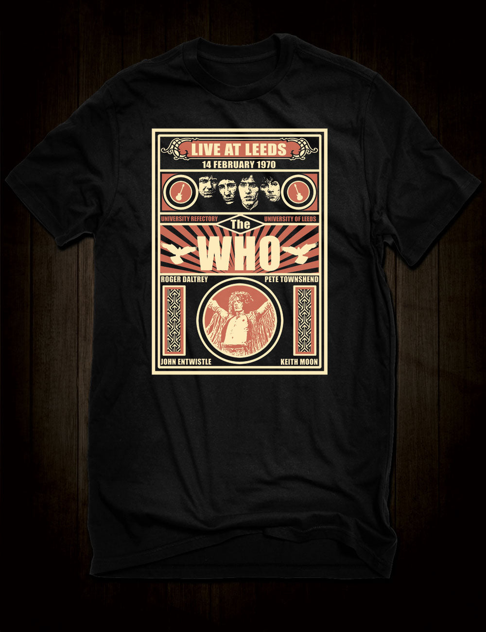 The Who Live At Leeds Concert T-Shirt