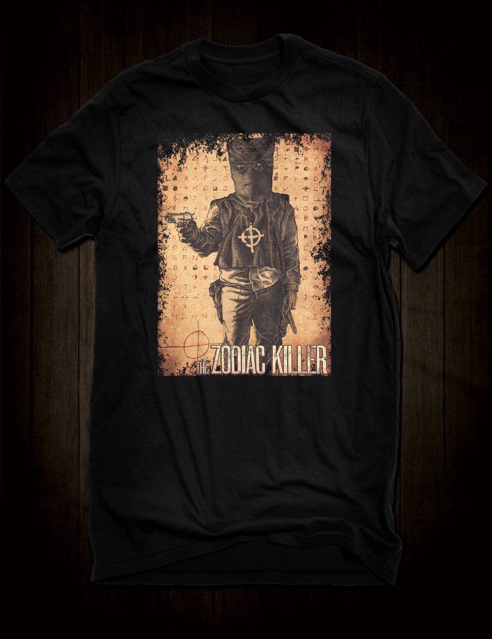 Zodiac Killer Sketch T-Shirt — Hellwood Outfitters