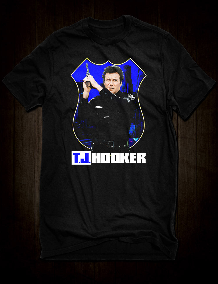 William Shatner T J Hooker T-Shirt