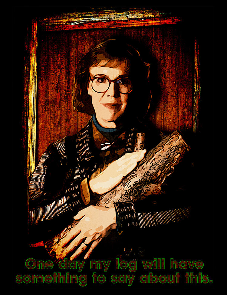 Twin Peaks - The Log Lady T-Shirt