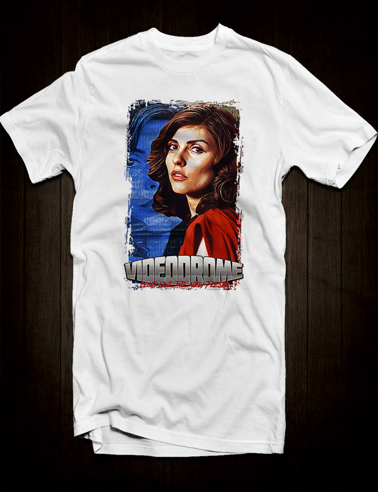 White Videodrome T-Shirt