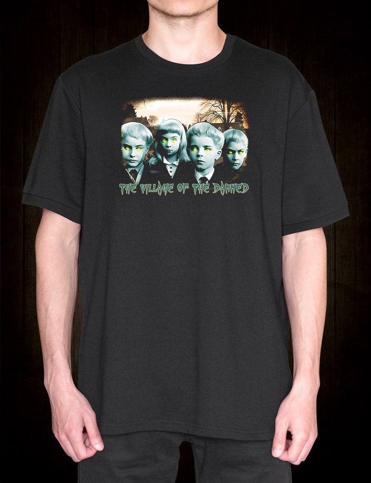 Midwich Cuckoos Inspired T-Shirt Village Of The Damned