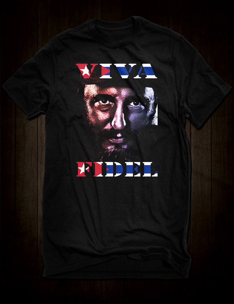 Fidel Castro Cuban revolutionary t-shirt