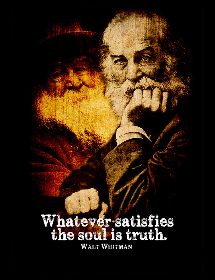 Walt Whitman Poet T-Shirt