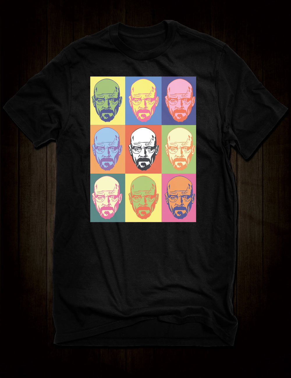 Pop Art Heisenberg T-Shirt Breaking Bad