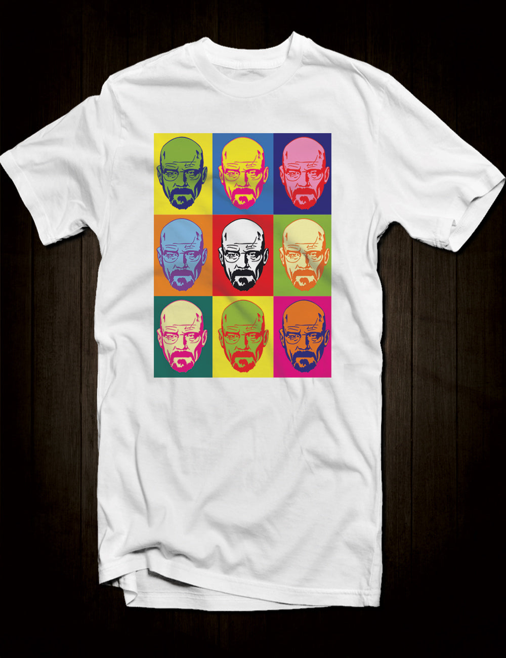 White Breaking Bad T-Shirt Heisenberg