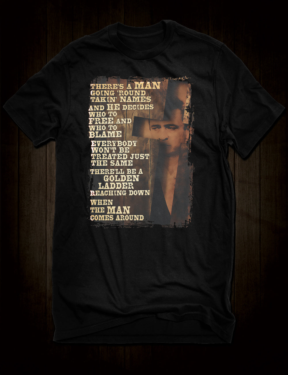 The Man Comes Around T-Shirt Johnny Cash American IV